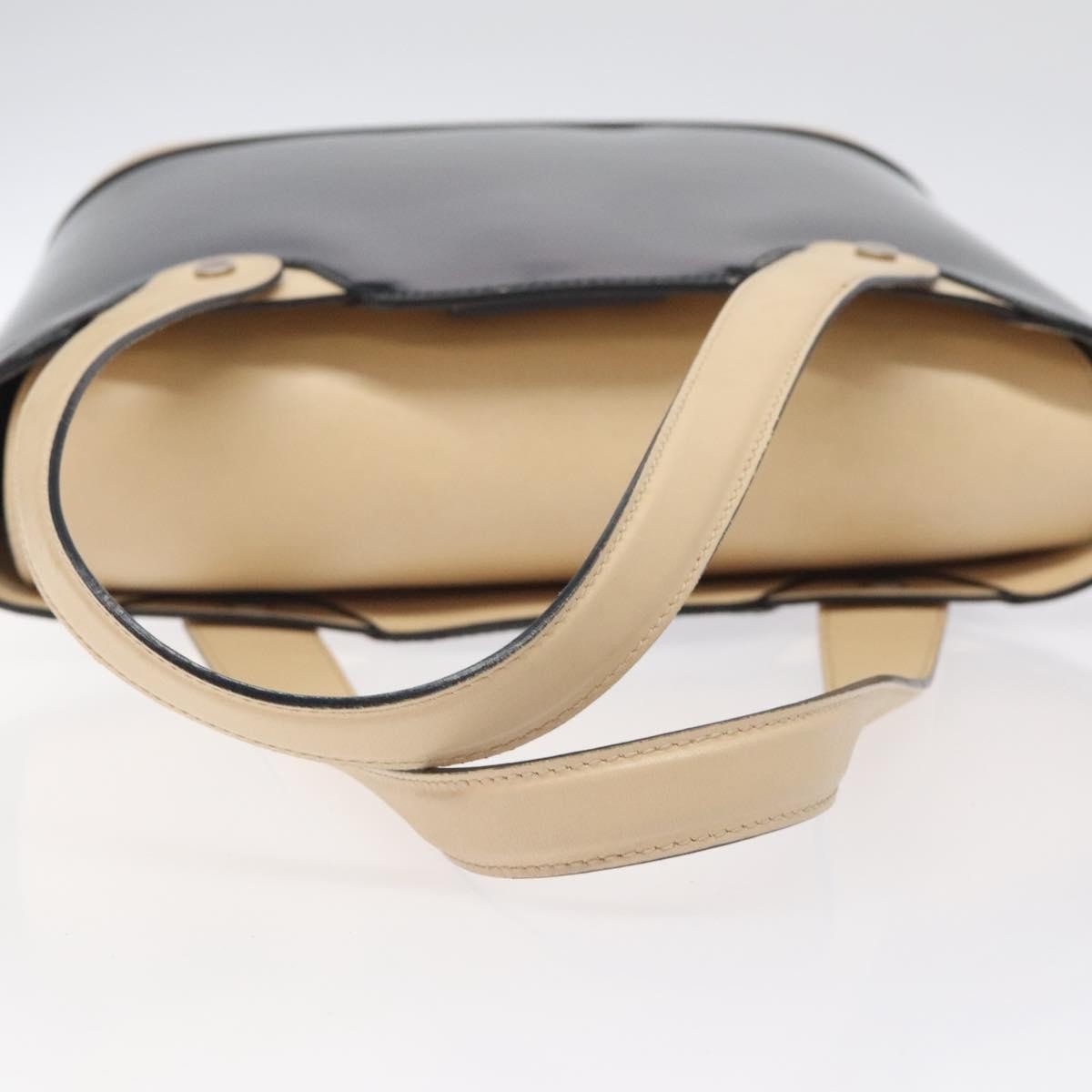 Salvatore Ferragamo Vintage Tote bag Patent Leather, BLACK, PATENT_LEATHER, Tote bag