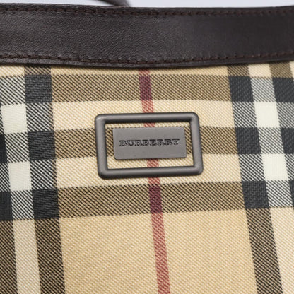 Burberry Nova check Shoulder bag Canvas, BEIGE, PVC, Shoulder bag