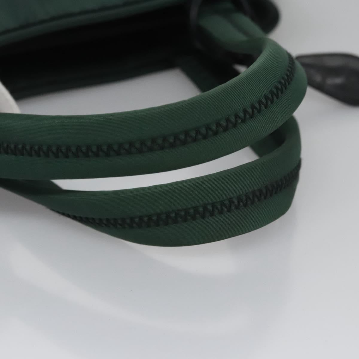 Prada Vintage Handbag Tessuto, GREEN, NYLON, Handbag