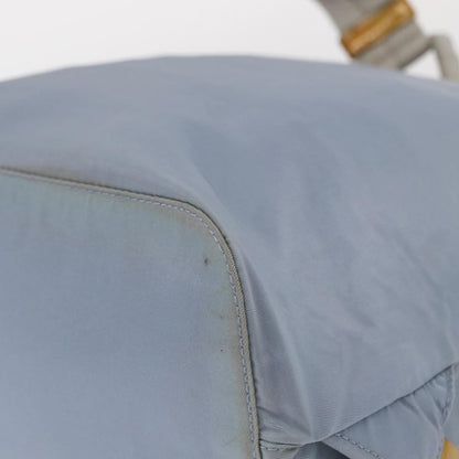 Prada Double Front Pocket Backpack Tessuto, BLUE, NYLON, Backpack
