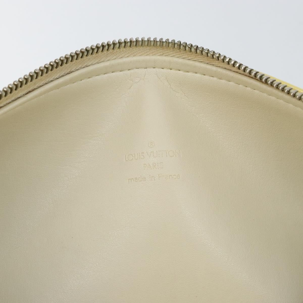 Louis Vuitton Bedford Handbag Monogram Vernis, BEIGE, PATENT_LEATHER, Handbag