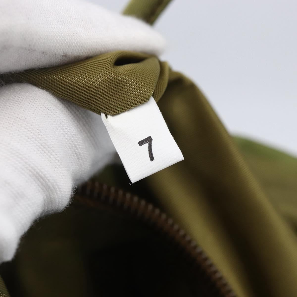 Prada Vintage Tote Tessuto, GREEN, NYLON, Tote bag