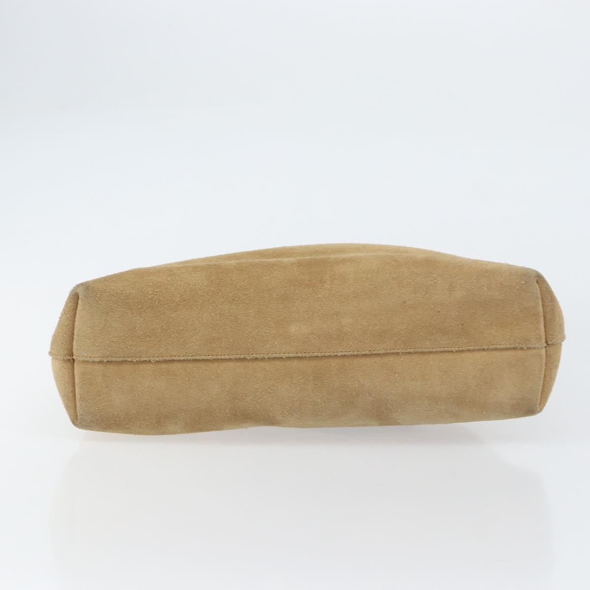 Gucci Vintage Handbag Suede, BEIGE, SUEDE, Handbag