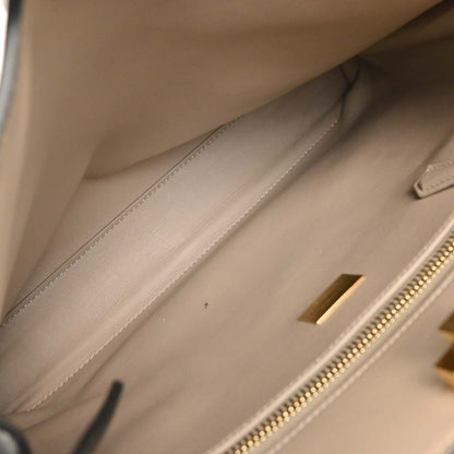 Fendi Peekaboo Essential Bag Leather, BLACK, LEATHER, Handbag