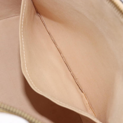 Louis Vuitton Montebello Handbag Monogram Vernis, Beige, Patent Leather, Handbag