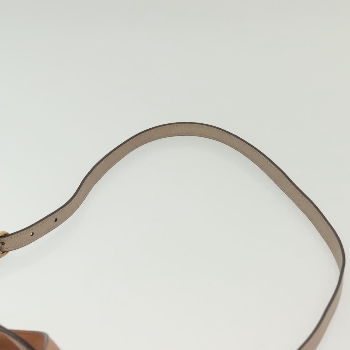 Gucci Bright Bit Convertible Tote Leather, GOLD, LEATHER, Tote bag