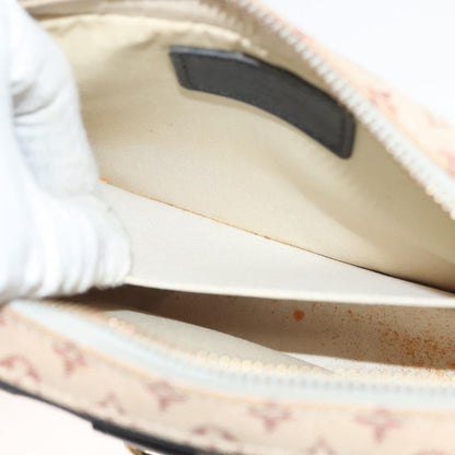 Louis Vuitton Juliette Crossbody Bag Mini Lin, BLUE, CANVAS, Shoulder bag