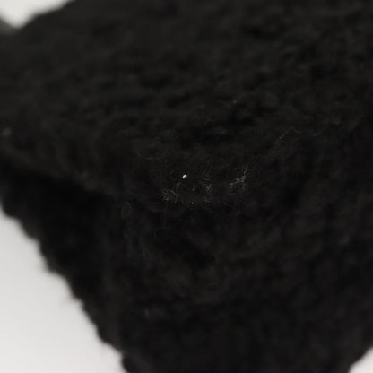 Salvatore Ferragamo Gancini handbag Wool, BLACK, WOOL, Handbag