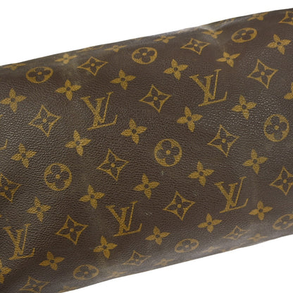 Louis Vuitton Speedy Handbag Monogram Canvas, BROWN, CANVAS, Handbag