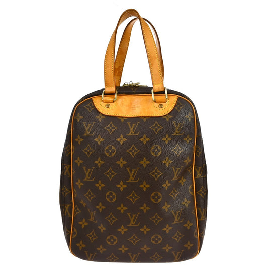 Louis Vuitton Excursion Handbag Monogram Canvas, BROWN, CANVAS, Handbag