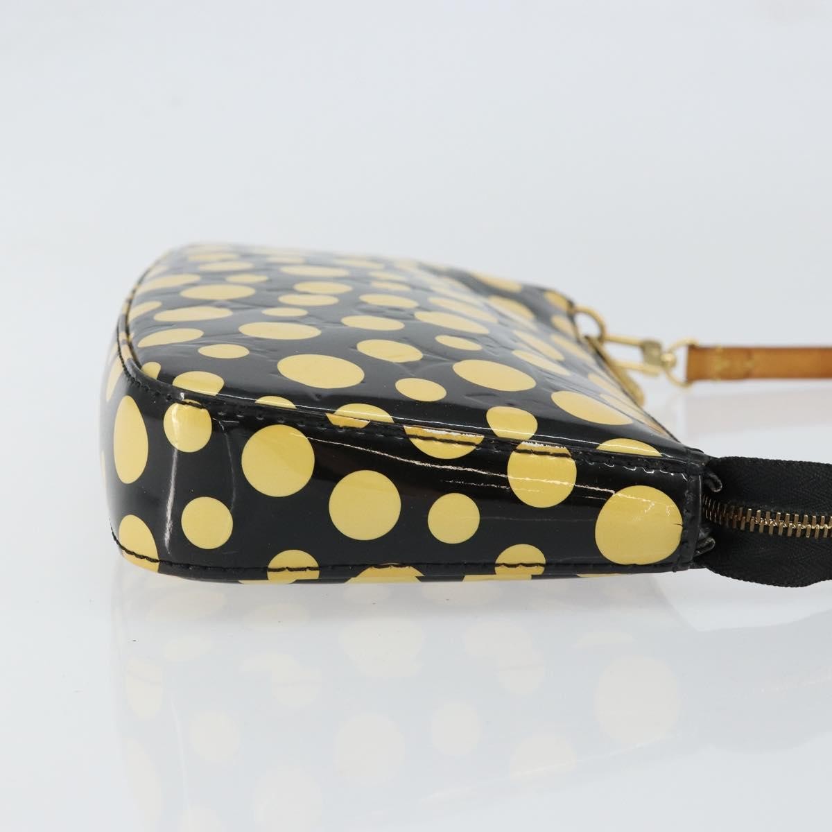 Louis Vuitton Pochette Accessoires NM Kusama Infinity Dots Monogram Vernis, BLACK, PATENT_LEATHER, Clutche & pouche