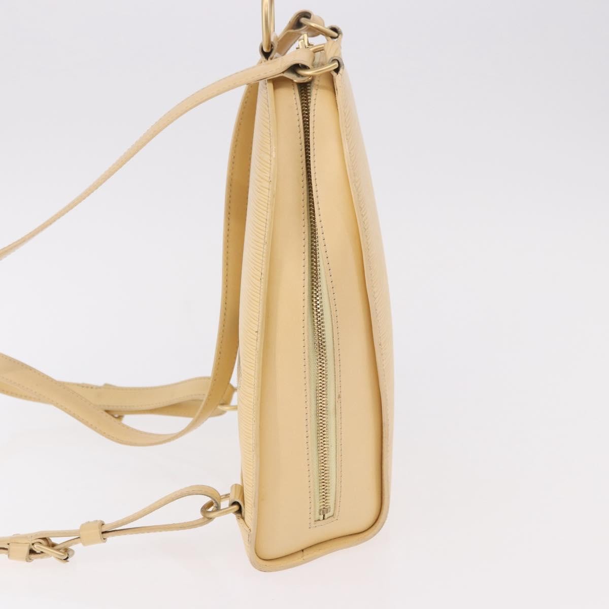 Louis Vuitton Mabillon Backpack Epi Leather, Beige, Leather, Backpack