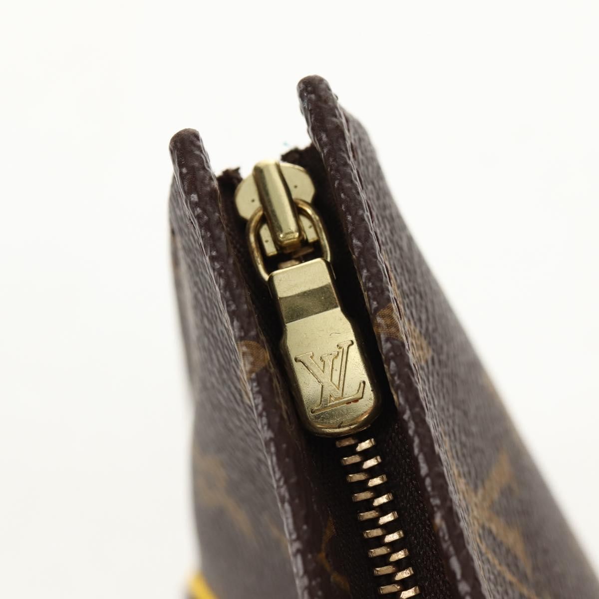 Louis Vuitton Toiletry Pouch Limited Edition Patches Monogram Canvas, BROWN, CANVAS, Clutche & pouche