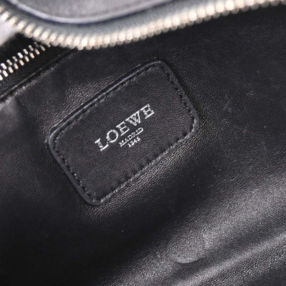 Loewe Amazona Bag Leather, BLACK, LEATHER, Handbag