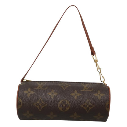Louis Vuitton Papillon Pochette Monogram Canvas, BROWN, CANVAS, Handbag