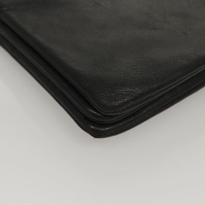 Celine Trio Crossbody Bag Leather, BLACK, LEATHER, Crossbody bag