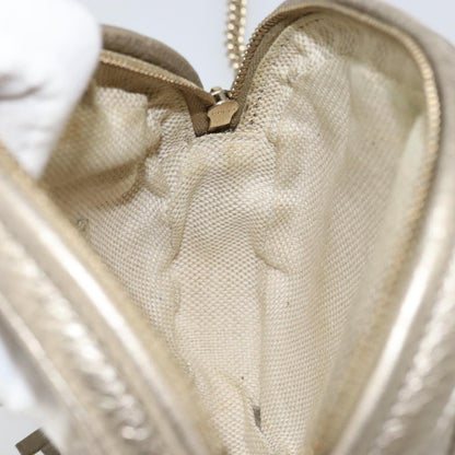 Gucci Soho Chain Bag Leather, GOLD, LEATHER, Shoulder bag