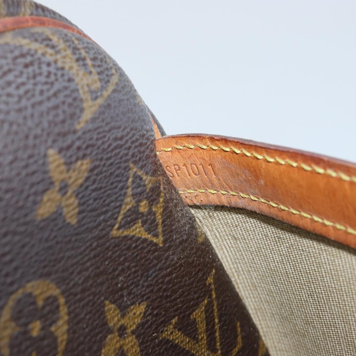 Louis Vuitton Reporter Bag Monogram Canvas, BROWN, CANVAS, Shoulder bag