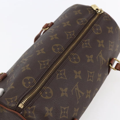 Louis Vuitton Papillon Handbag Monogram Canvas, BROWN, CANVAS, Handbag