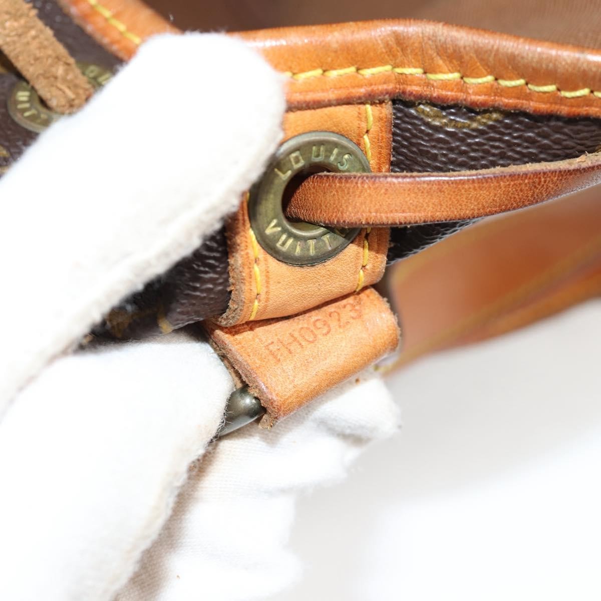 Louis Vuitton Petit Noe Handbag Monogram Canvas, BROWN, CANVAS, Handbag