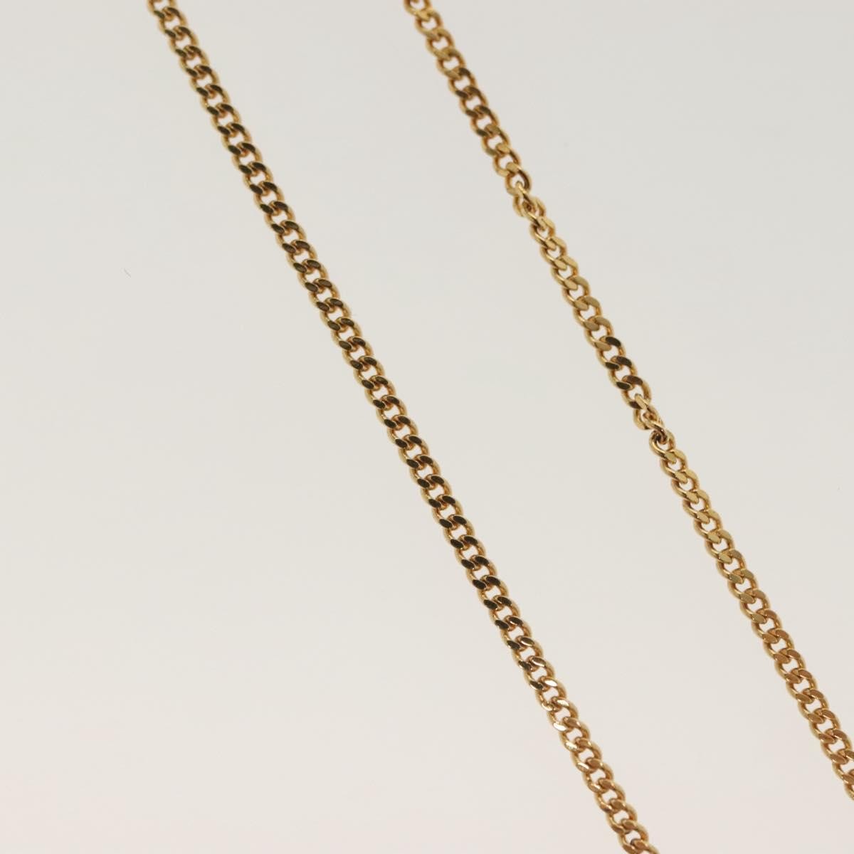 Christian Dior CD Pendant Necklace Gold-plated, GOLD, METAL, Necklace