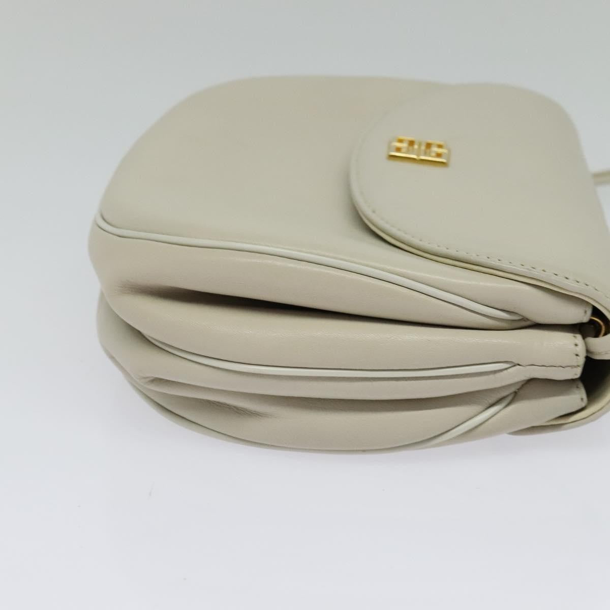 Givenchy 4G shoulder Bag Leather, WHITE, LEATHER, Shoulder bag