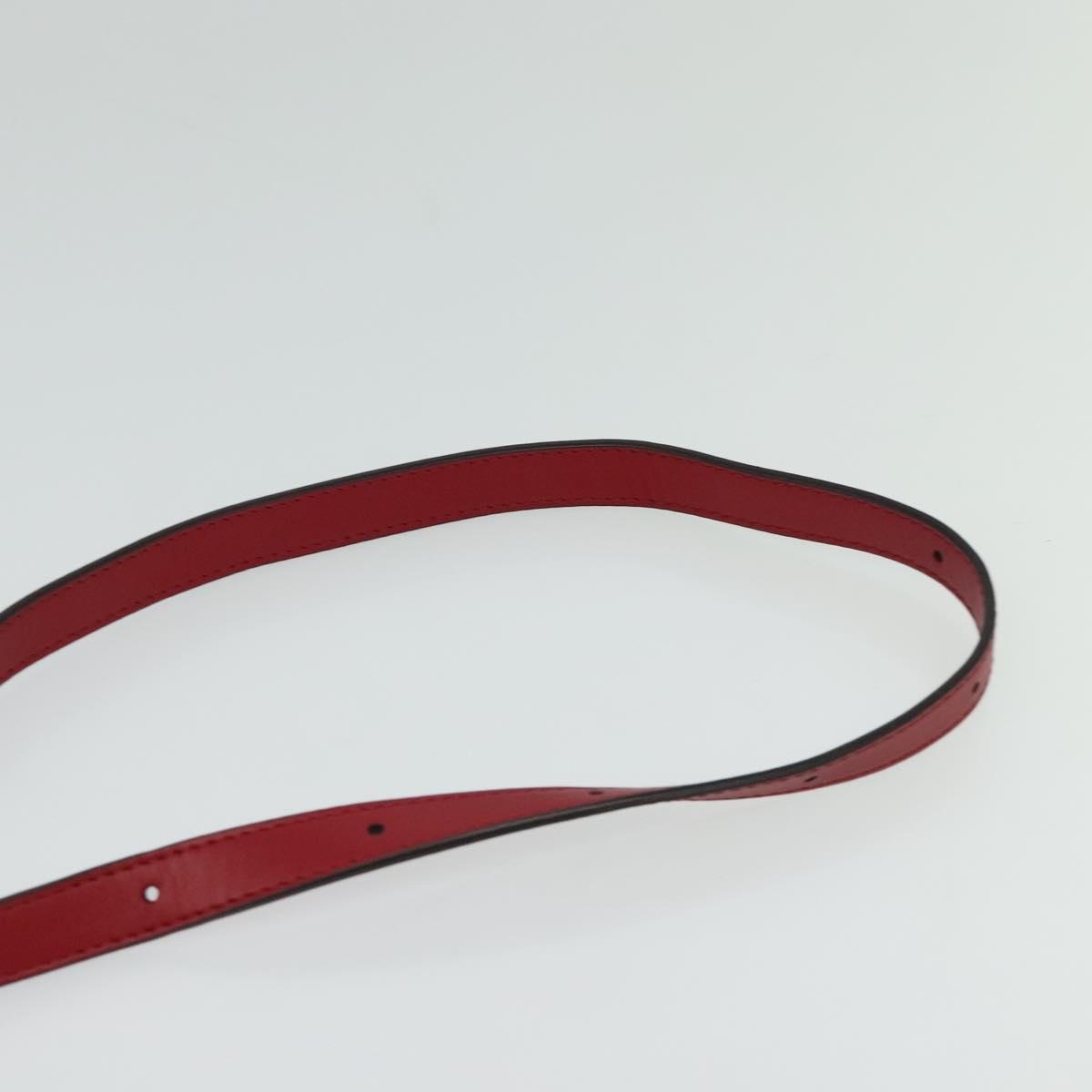 Fendi Camera Bag Zucca Embossed Leather, RED, LEATHER, Shoulder bag