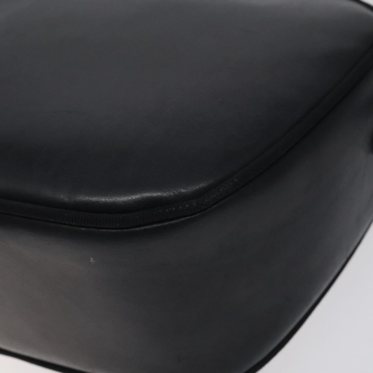 Salvatore Ferragamo Vala Shoulder Bag Leather, NAVY, LEATHER, Shoulder bag