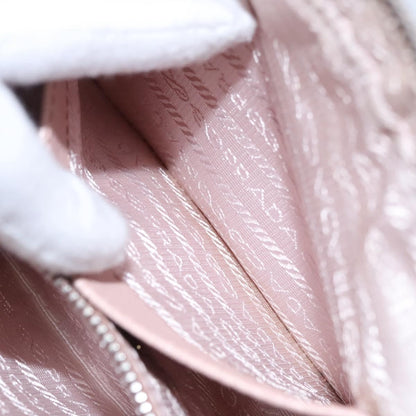 Prada Camera Bag Quilted Tessuto, PINK, NYLON, Crossbody bag