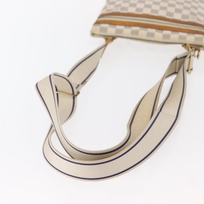 Louis Vuitton Bosphore Pochette Damier, WHITE, CANVAS, Shoulder bag