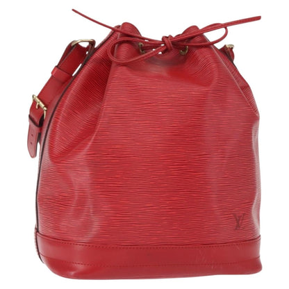 Louis Vuitton Petit Noe NM Handbag Epi Leather, RED, LEATHER, Shoulder bag