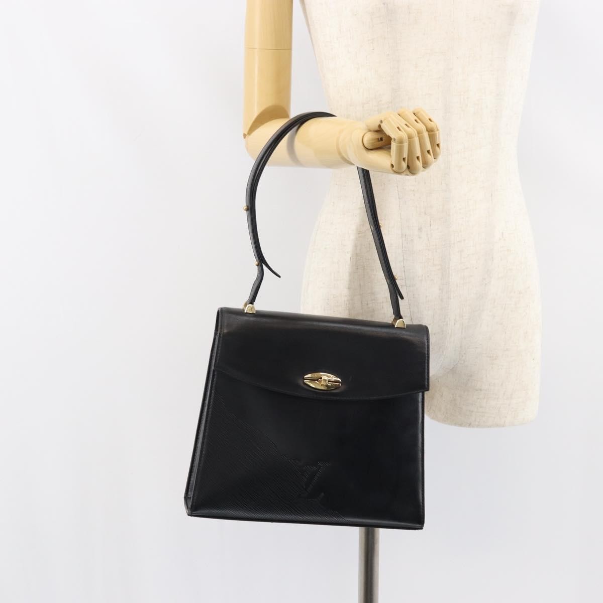 Louis Vuitton Opera Line Spartan Bag Leather, BLACK, LEATHER, Handbag