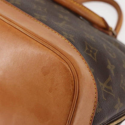 Louis Vuitton Alma Handbag Monogram Canvas, BROWN, CANVAS, Handbag