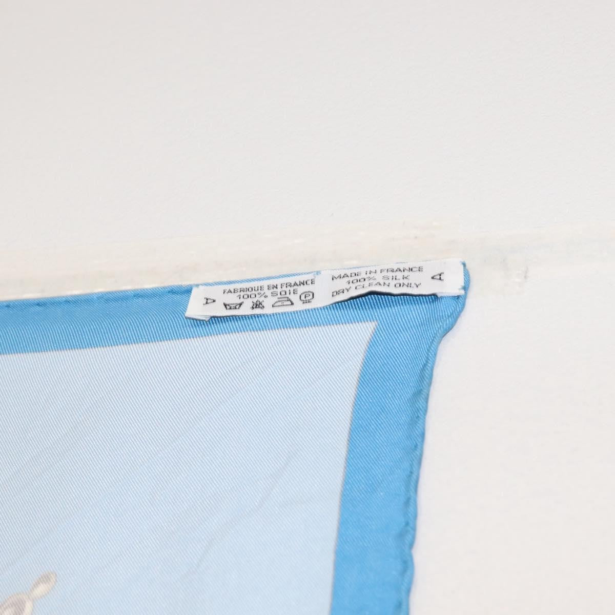 Hermes Carré 90 Silk multicolor, BLUE, SILK, Scarve & shawl