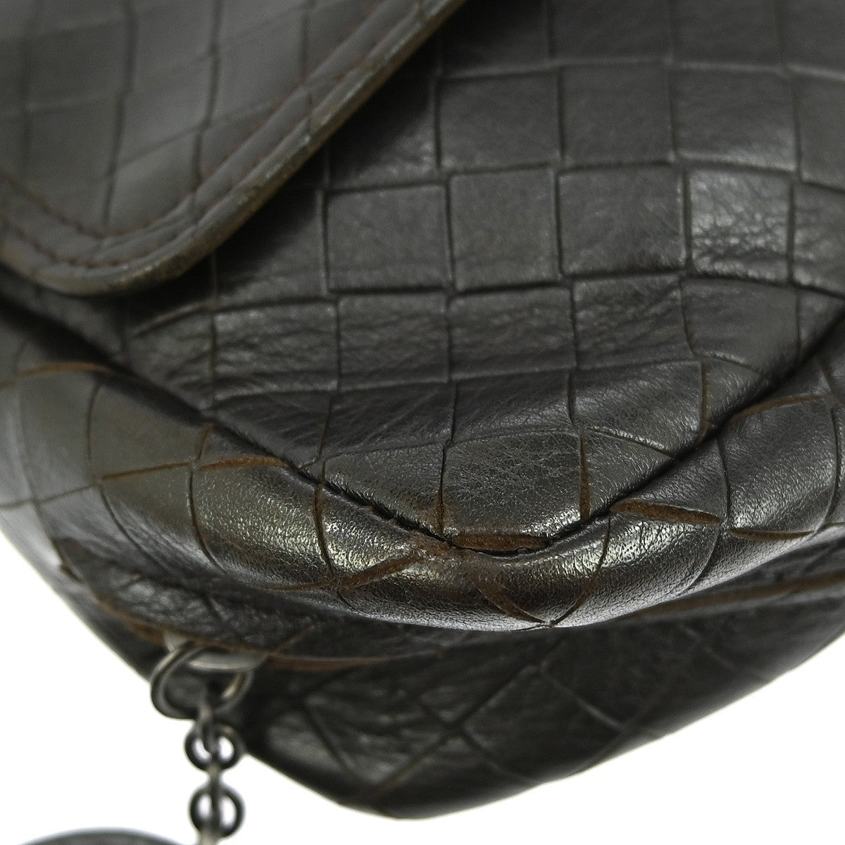 Bottega Veneta Intrecciato Shoulder bag Leather, BLACK, LEATHER, Shoulder bag