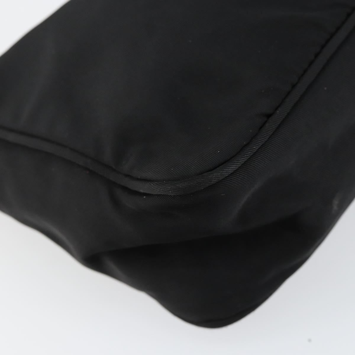 Prada Hobo Tessuto, BLACK, NYLON, Handbag
