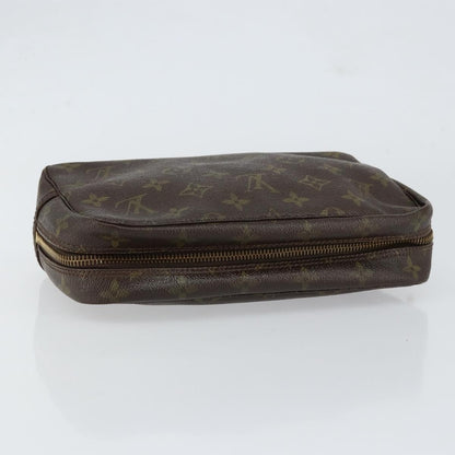 Louis Vuitton Trousse Toiletry Pouch Monogram Canvas, BROWN, CANVAS, Toiletry Case