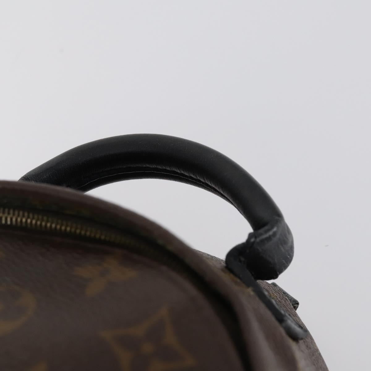 Louis Vuitton Palm Springs Backpack Monogram Canvas, BROWN, CANVAS, Backpack