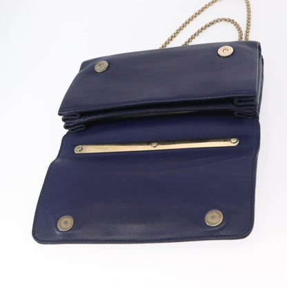 Valentino Garavani Va Va Voom Flap Shoulder Bag Leather, NAVY, LEATHER, Shoulder bag