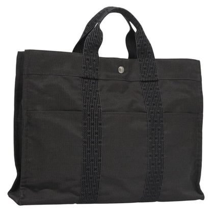 Hermes Fourre-tout Herline Fourre-tout Herline, GRAY, CANVAS, Tote bag