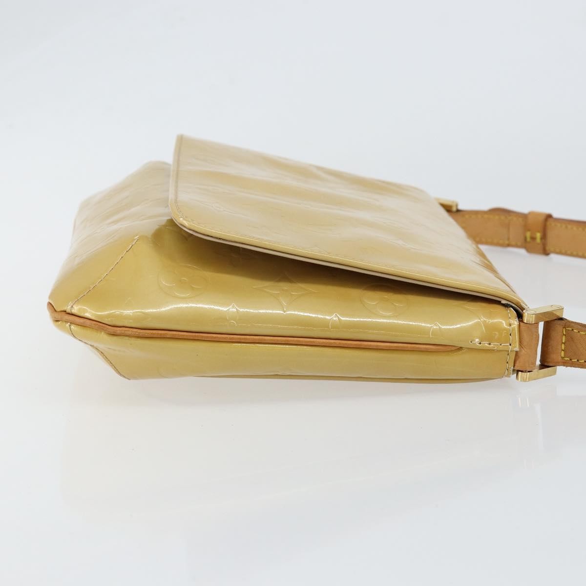 Louis Vuitton Thompson Street Handbag Monogram Vernis, BEIGE, PATENT_LEATHER, Shoulder bag