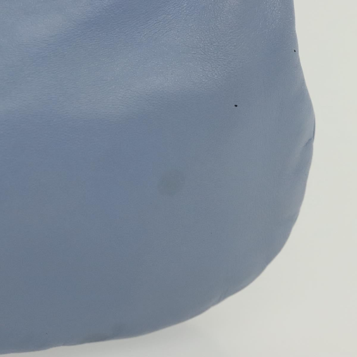 Salvatore Ferragamo Vala Shoulder Bag Leather, BLUE, LEATHER, Shoulder bag