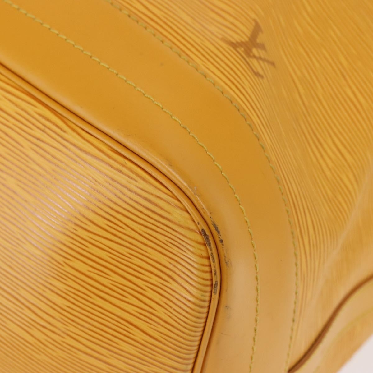 Louis Vuitton Noe Handbag Epi Leather, YELLOW, LEATHER, Shoulder bag