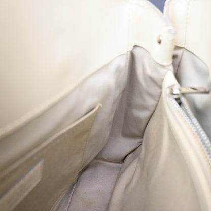 Louis Vuitton Passy Tote Epi Leather, WHITE, LEATHER, Tote bag