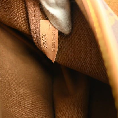 Louis Vuitton Saumur Handbag Monogram Canvas, BROWN, CANVAS, Shoulder bag