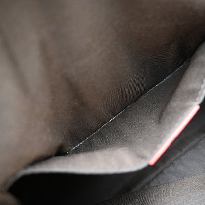 Gucci Web Convertible Dome Satchel Leather, RED, LEATHER, Handbag