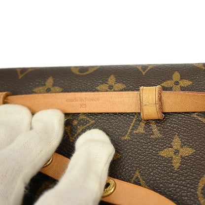 Louis Vuitton Florentine Waist Bag Monogram Canvas, BROWN, CANVAS, Clutche & pouche