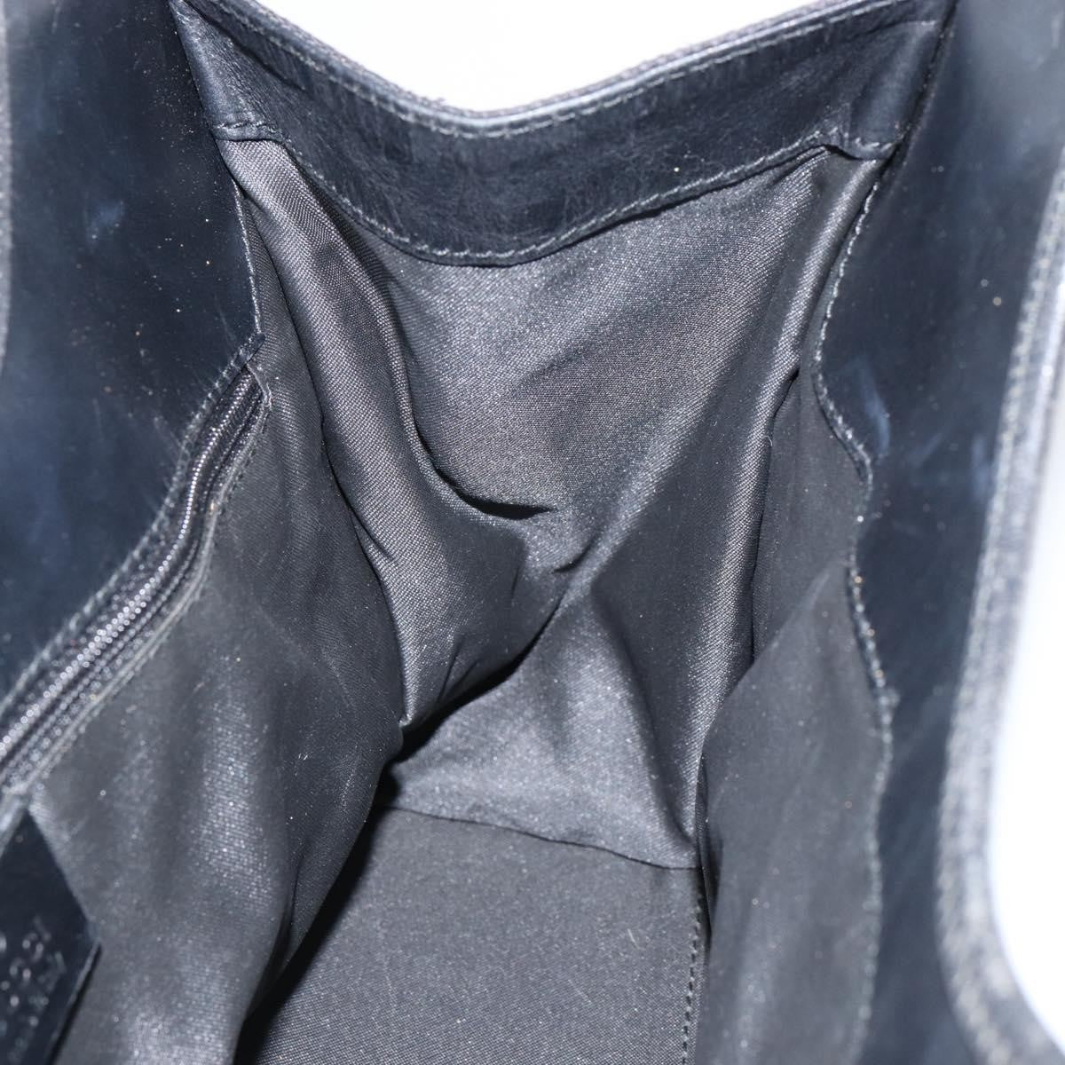 Gucci Vintage Jackie Handbag Canvas, BLACK, CANVAS, Handbag