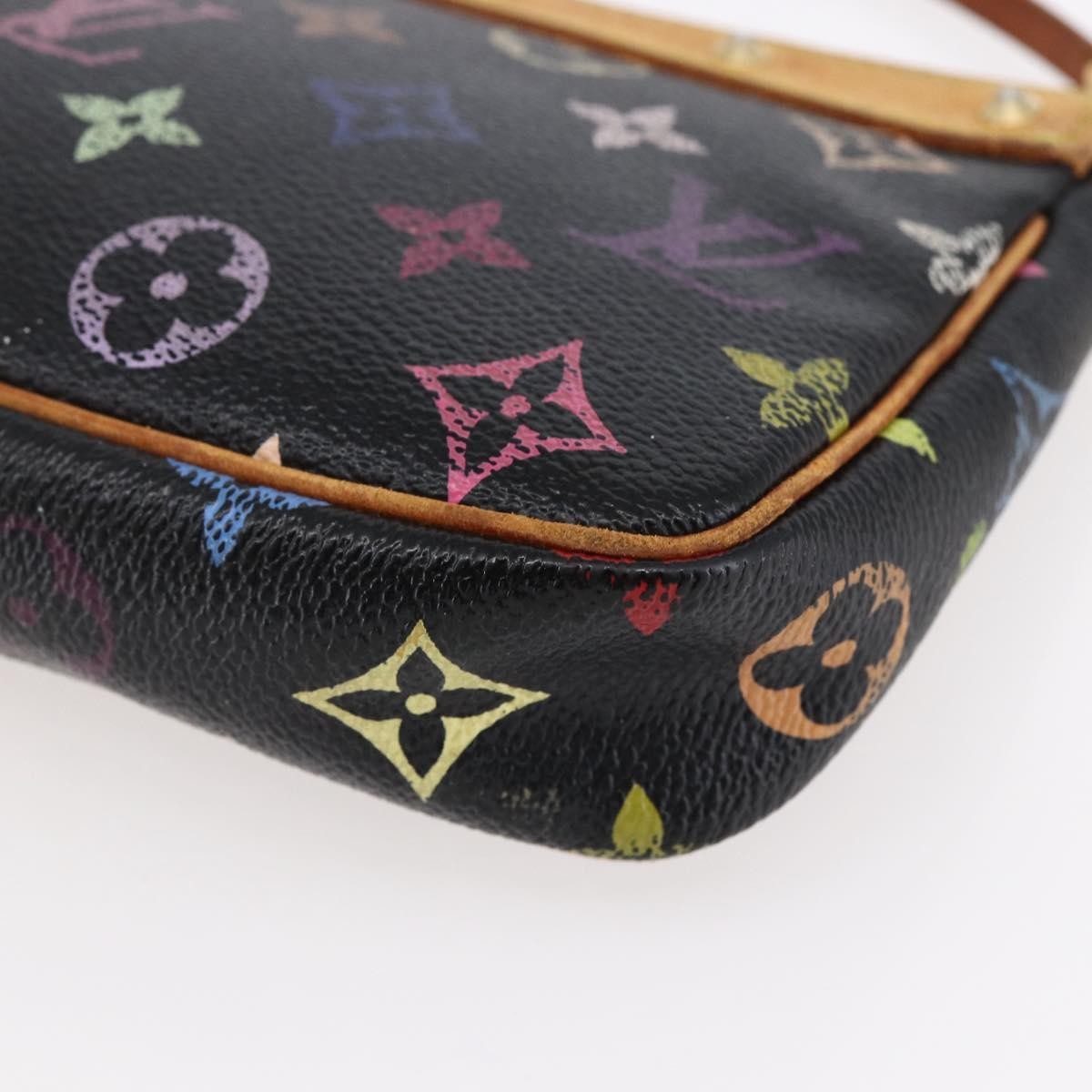 Louis Vuitton Pochette Accessoires Monogram Multicolor, MULTICOLOUR, CANVAS, Clutche & pouche