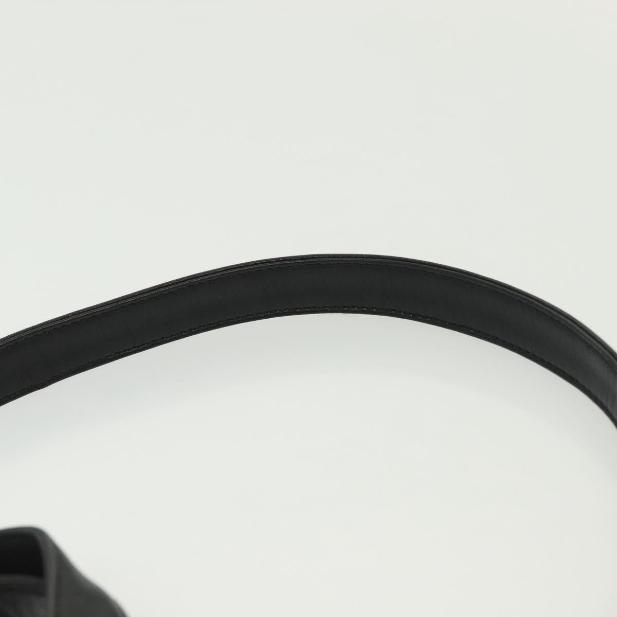 Loewe Anagram handbag Leather, BLACK, LEATHER, Handbag